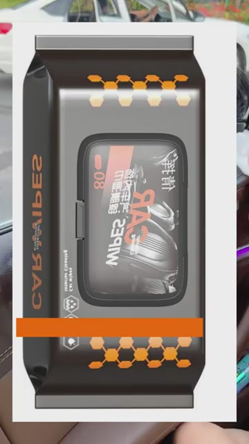 Car Interior Cleaning Wet Tissue Paper 160 Pcs, Car Seat Window Cleaning Disposable Wipes for Car Care, Auto Car Dashboard Glass Leather Steering Cleaner Wipes for Cleaning (2 Pack)